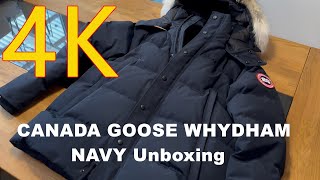 4K Canada Goose Wyndham Parka Navy  Suplook [upl. by Oriane]