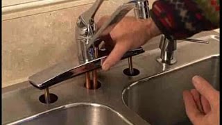 How to Replace a Kitchen Faucet [upl. by Yelrebmyk]