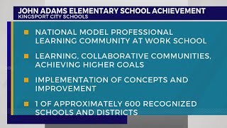 John Adams Elementary School one of 600 named “Model Professional Learning Community” [upl. by Wilkins]