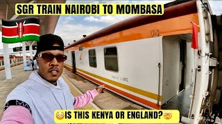 Epic First Class Safari Train Ride🇰🇪 Nairobi To Mombasa [upl. by Ayoral589]