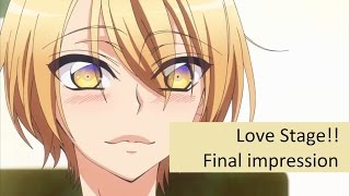 Love stage ラブ・ステージ Episode 10 Review  Final impression [upl. by Ellswerth]