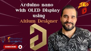 Arduino nano with OLED Display using Altium Designer [upl. by Shaffer]