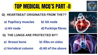 Human Anatomy and Physiology MCQ  Nursing exam Mcqs  NEET exam  GPAT  SSB exams part 2 [upl. by Leeanne]