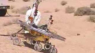 Mars Exploration Rover Incline Stability Test [upl. by Ytsenoh]