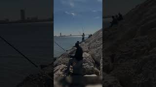 Fishing 2 fishing dammam travel dammambeach trending [upl. by Nnawaj]