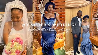 Maid of honour Vlog Wedding prep  Bachelorette party  traditional wedding  Botswana [upl. by Led]