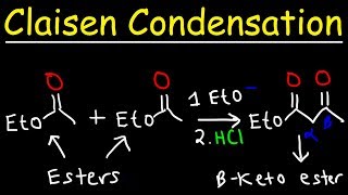 Claisen Condensation Reaction Mechanism [upl. by Ardnayek149]