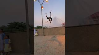 Public video stunt viralvideos flip jump😎✌️… [upl. by Fair759]