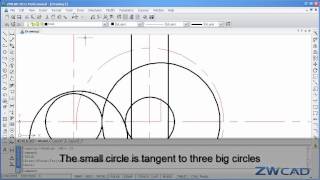 ZWCAD 2D Drafting TutorialHow to Draw A Hook [upl. by Yecrad]