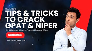 Tips amp Tricks to crack GPAT amp NIPER Entrance  PHARMAELITE [upl. by Castro]