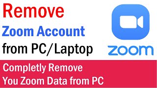 How To Completely Uninstall Zoom From Laptop  Uninstall Zoom  Remove Zoom Account From Computer [upl. by Asle234]