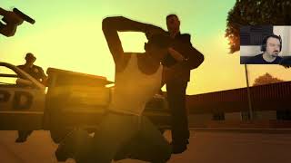 Grand Theft Auto San Andreas HD playthrough pt1  Welcome Back CJ [upl. by Lahcar]