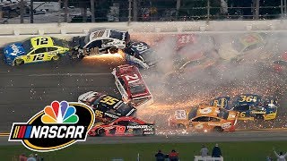 NASCAR Cup Series Daytona 500 2019  EXTENDED HIGHLIGHTS  Motorsports on NBC [upl. by Oralle]