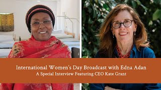 International Womens Day Broadcast with Edna Adan Legendary Healthcare Leader from Somaliland [upl. by Rosse]