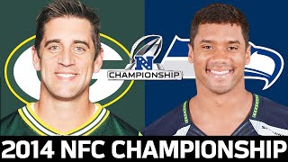 Green Bay Packers vs Seattle Seahawks 2014 NFC Championship Game Highlights [upl. by Elsy289]