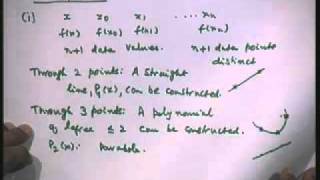 Lec25 Interpolation and ApproximationPart1 [upl. by Eiahpets]