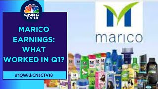 Marico Q1 Meets Street Expectations Margin Expands But Revenue Slips  CNBC TV18 [upl. by Eirrek]