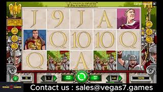 Victorious slot game  Vegas7Games [upl. by Engelbert368]