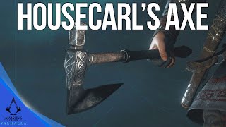 Housecarls Axe Weapon Location amp Chest Key  Assassins Creed Valhalla [upl. by Mya]