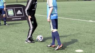 How to shield the ball like Philipp Lahm  Soccer drill [upl. by Donell]