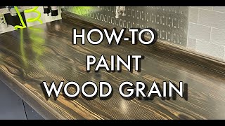 HowTo Paint Wood Grain [upl. by Simson]