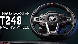 Thrustmaster T248 Review Among the Best EntryLevel Racing Wheels [upl. by Bullard199]