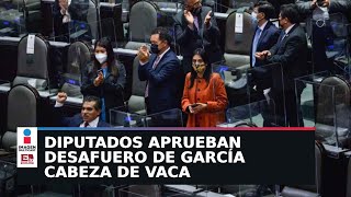 Aprueban Diputados desafuero de García Cabeza de Vaca [upl. by Richma]