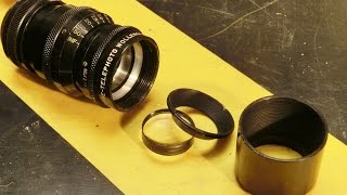 CMount Lens RepairCleaning for Bolex H16 Wollensak Telephoto Lens [upl. by Lynda]