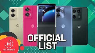 LIST of Motorola devices that will update to Android 15 [upl. by Annauqaj930]