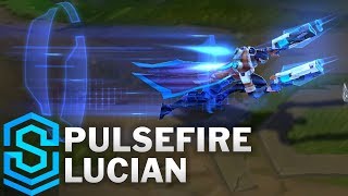 Pulsefire Lucian Skin Spotlight  League of Legends [upl. by Ahsein]