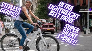 5 Best Belt Drive Electric Bikes 2024 For Silent And Smooth Riding [upl. by Alta]