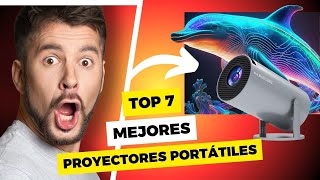 🚀 Top 7 Mejores Proyectores Portátiles Baratos del 2024 ¡No compres sin saber antes esto [upl. by Aitnyc]