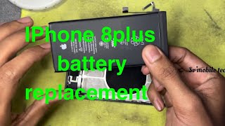 IPhone 8plus battery replacement [upl. by Snashall]