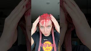 Dying my hair with raspberries ACTUALLY WORKS [upl. by Bailey]