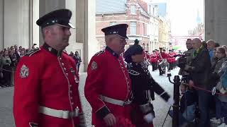 The Last Post Ceremony Menin Gate Ypres [upl. by Euv]