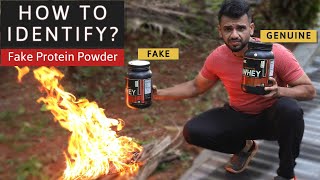 Protein Powder Genuine vs FakeON Whey Fake ProteinWith English SubtitlesThuglife Mallu Fitness [upl. by Shepperd712]