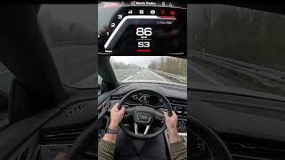 Audi Q8 55 TFSI 0100  Top Speed [upl. by Engelhart]