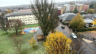 First snow in London 19 Nov 2024❄️ live [upl. by Ultann]