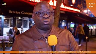 Paris  Ouverture Bada bar samedi 26 Octobre 2019  appel de Carino [upl. by Itsirk230]