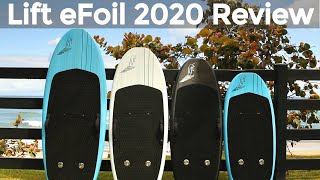 Lift eFoil 2020 Review Electric Flying Surfboard [upl. by Iaoh]