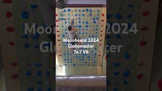 Moonboard Benchmark Globemaster 7a  V6 [upl. by Yedoc]