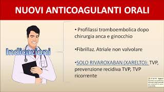 nuovi anticoagulanti orali [upl. by Fanya]