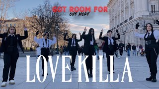 KPOP DANCE IN PUBLIC SPAIN MONSTA X LOVE KILLA  Dance cover by Two Secrets [upl. by Snapp]