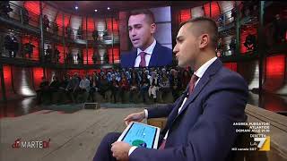 Luigi Di Maio su Scalfari Certo che sceglie Berlusconi fa parte anche lui dellélite di [upl. by Siuoleoj375]