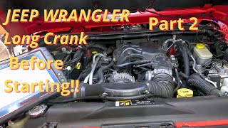 Jeep Wrangler  Camshaft Sensor Circuit Trouble  THE FIX  Part 2  Code P0365 amp P0369 [upl. by Gardell]