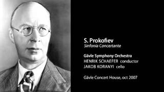 PROKOFIEV Sinfonia Concertante Jakob Koranyi  cello [upl. by Oniotna378]