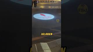 ZebraCross di Cina Pake PROYEKTOR❗😲 videoshort jalan keren [upl. by Zachariah]