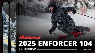 2025 Nordica Enforcer 104 Ski Review with SkiEssentialscom [upl. by Nnyleahs944]