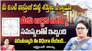 మీ ఇంటి వాస్తులో దుష్ట శక్తులు ఉన్నాయా Astrologer Tanushka  Pooja Phalam [upl. by Raynor]