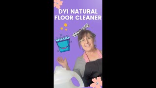 DIY NATURAL FLOOR CLEANER  MADE WITH 4 INGREDIENTS [upl. by Rogerson]